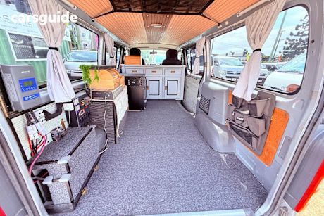 Silver 2006 Toyota HiAce Commercial