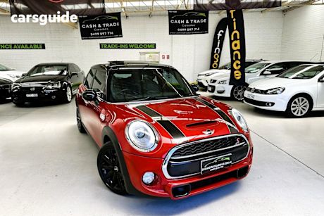 Red 2015 Mini Cooper Hatchback S 5D Hatch