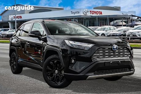 Black 2023 Toyota RAV4 Wagon Cruiser (2Wd) Hybrid