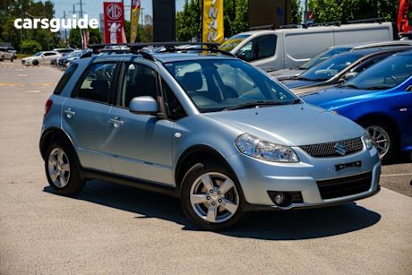 Blue 2011 Suzuki SX4 Hatchback S