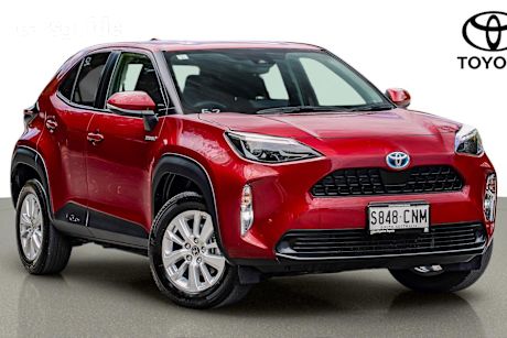 Red 2021 Toyota Yaris Cross Wagon Gx Hybrid