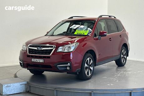 Red 2016 Subaru Forester Wagon 2.5I-L