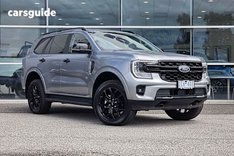 Silver 2025 Ford Everest Wagon Sport (Rwd)