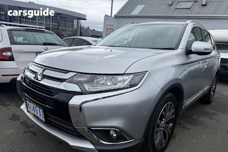 Grey 2017 Mitsubishi Outlander Wagon Ls (4X4)