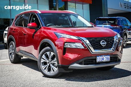 Red 2025 Nissan X-Trail Wagon St-L (2Wd)