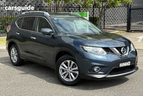 Blue 2016 Nissan X-Trail Wagon St-L 7 Seat (Fwd)