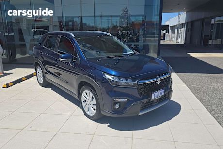 Blue 2022 Suzuki S-Cross Wagon Turbo Gl+ (Qld)