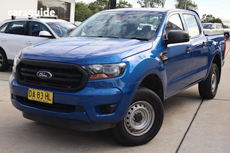 Blue 2022 Ford Ranger Double Cab Pick Up Xl 3.2 (4X4)