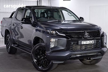 Grey 2021 Mitsubishi Triton Double Cab Pick Up Gsr (4X4)