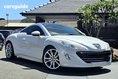 White 2012 Peugeot RCZ Coupe 1.6T
