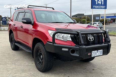 Red 2018 Toyota Landcruiser Prado OtherCar GX 4X4