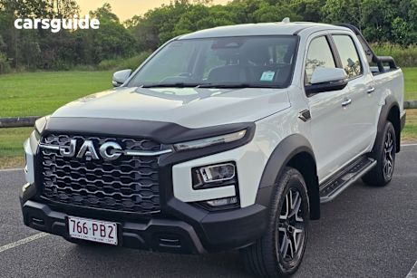 White 2024 JAC T9 UTE Dual Cab Pick-up Oasis (4X4)