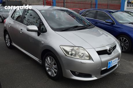 Silver 2007 Toyota Corolla Wagon Levin