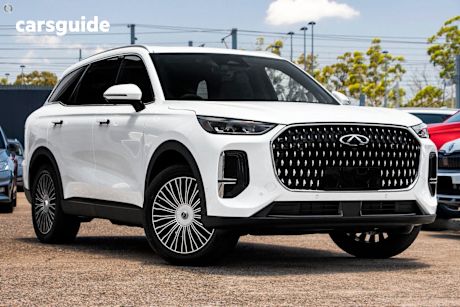 White 2025 Chery Tiggo 9 Wagon Csh Ultimate Awd