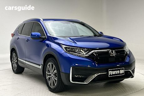 Blue 2022 Honda CR-V Wagon Vti Lx (Awd) 5 Seats