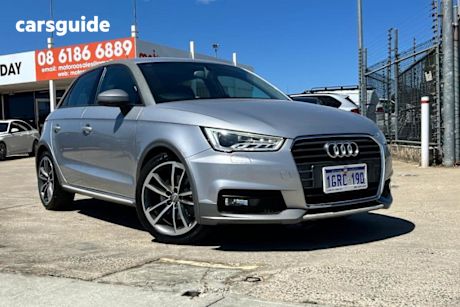 Silver 2016 Audi A1 Hatchback Sportback 1.4 Tfsi Sport