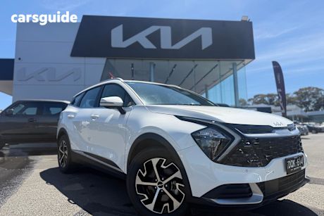 White 2024 Kia Sportage Wagon Sx Hev (Fwd)