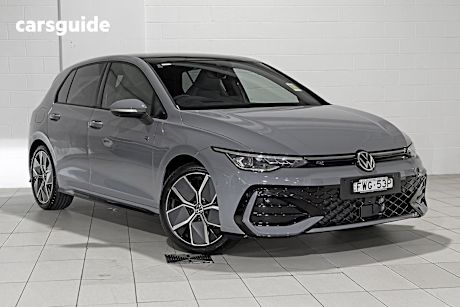 Grey 2025 Volkswagen Golf Hatchback R-Line