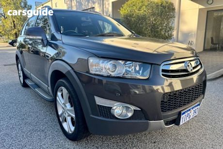 Grey 2012 Holden Captiva SUV 7 LX (4X4) CG MY12