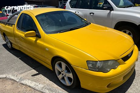 Yellow 2005 Ford Falcon Utility Xr6