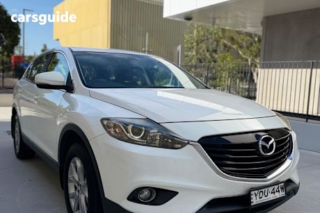 White 2015 Mazda CX-9 Wagon Classic (Fwd)