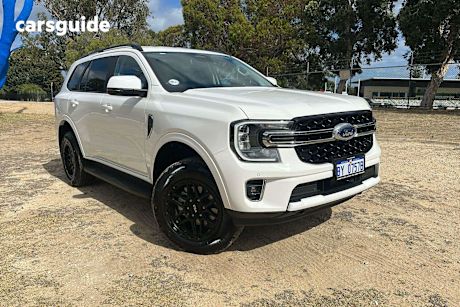 White 2025 Ford Everest Wagon Trend (4Wd)