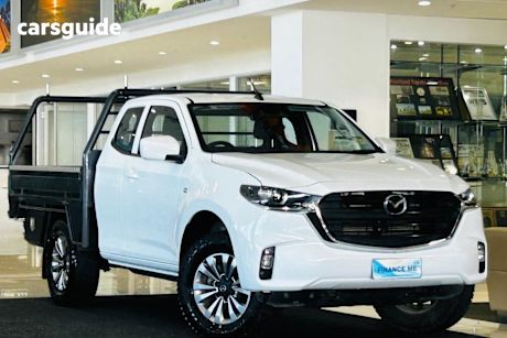 White 2020 Mazda BT-50 Freestyle Cab Chassis Xt (4X4)