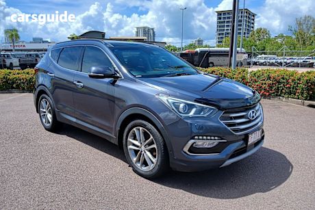 Blue 2018 Hyundai Santa FE Wagon Highlander Crdi (4X4)