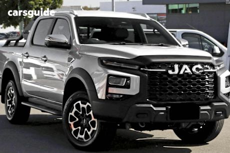 Silver 2024 JAC T9 UTE Dual Cab Pick-up Haven (4X4)