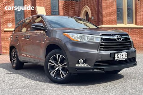 Grey 2016 Toyota Kluger Wagon Gxl (4X4)