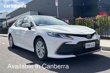 White 2024 Toyota Camry Sedan Ascent