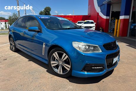 Blue 2014 Holden Commodore Sedan Sv6