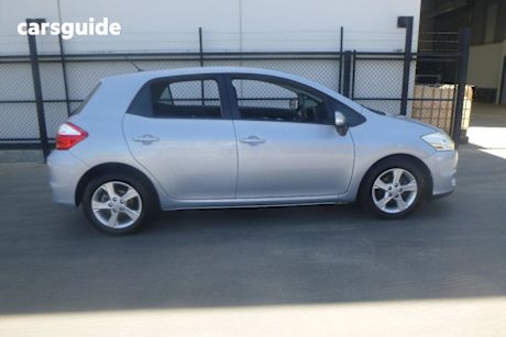 Blue 2010 Toyota Corolla Hatchback Conquest