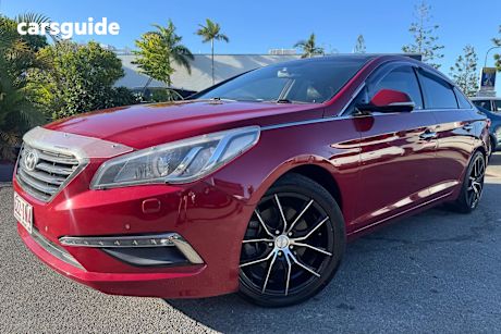 Red 2016 Hyundai Sonata Sedan Premium