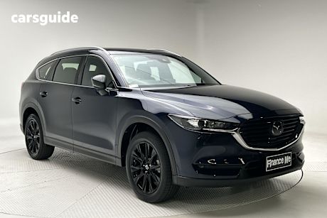 Blue 2021 Mazda CX-8 Wagon Touring Sp (Fwd)