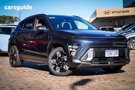 Blue 2025 Hyundai Kona Wagon Hybrid