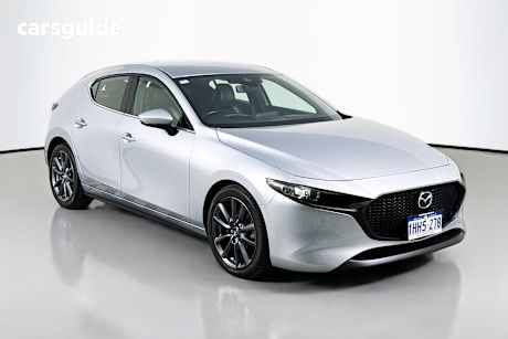Silver 2020 Mazda 3 Hatchback G25 Gt