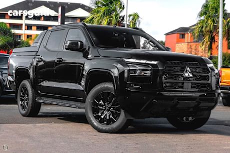 Black 2025 Mitsubishi Triton Double Cab Pick Up Gsr (4X4)