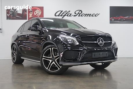 Black 2017 Mercedes-Benz GLE43 Coupe 4Matic