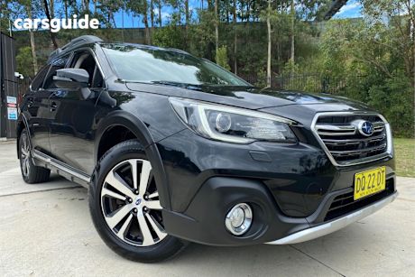 Black 2018 Subaru Outback Wagon 2.5I Premium