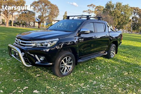 Black 2017 Toyota Hilux Dual Cab Utility Sr5 (4X4)