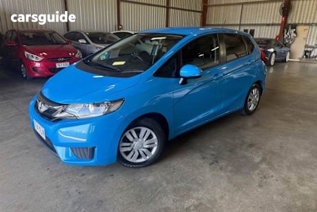 Blue 2015 Honda Jazz Hatchback Vti