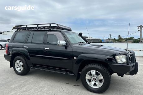 Black 2008 Nissan Patrol Wagon St (4X4)