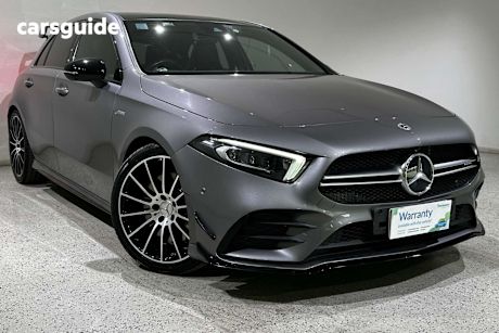 Grey 2021 Mercedes-Benz A35 Hatchback 4Matic