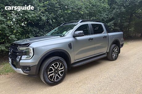 Silver 2025 Ford Ranger Double Cab Pick Up Sport 3.0 (4X4)