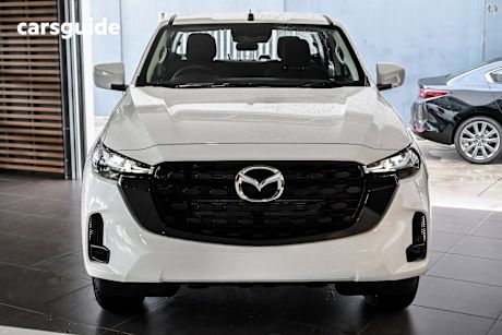 White 2025 Mazda BT-50 Dual Cab Pick-up Xs (4X4)