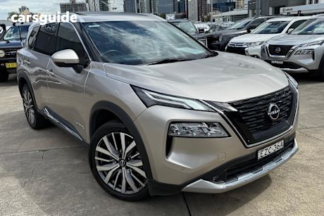 Silver 2023 Nissan X-Trail Wagon Ti-L (4Wd) E-Power (Hybrid)