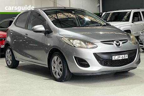 Silver 2012 Mazda 2 Hatchback Neo