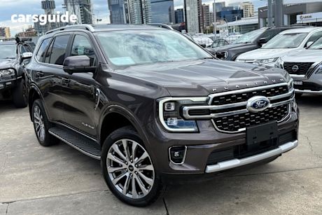 Bronze 2024 Ford Everest Wagon Platinum (4Wd)