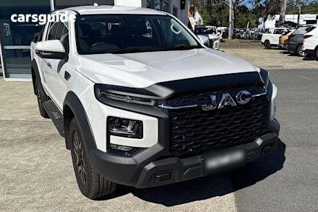 White 2025 JAC T9 UTE Dual Cab Pick-up Oasis (4X4)